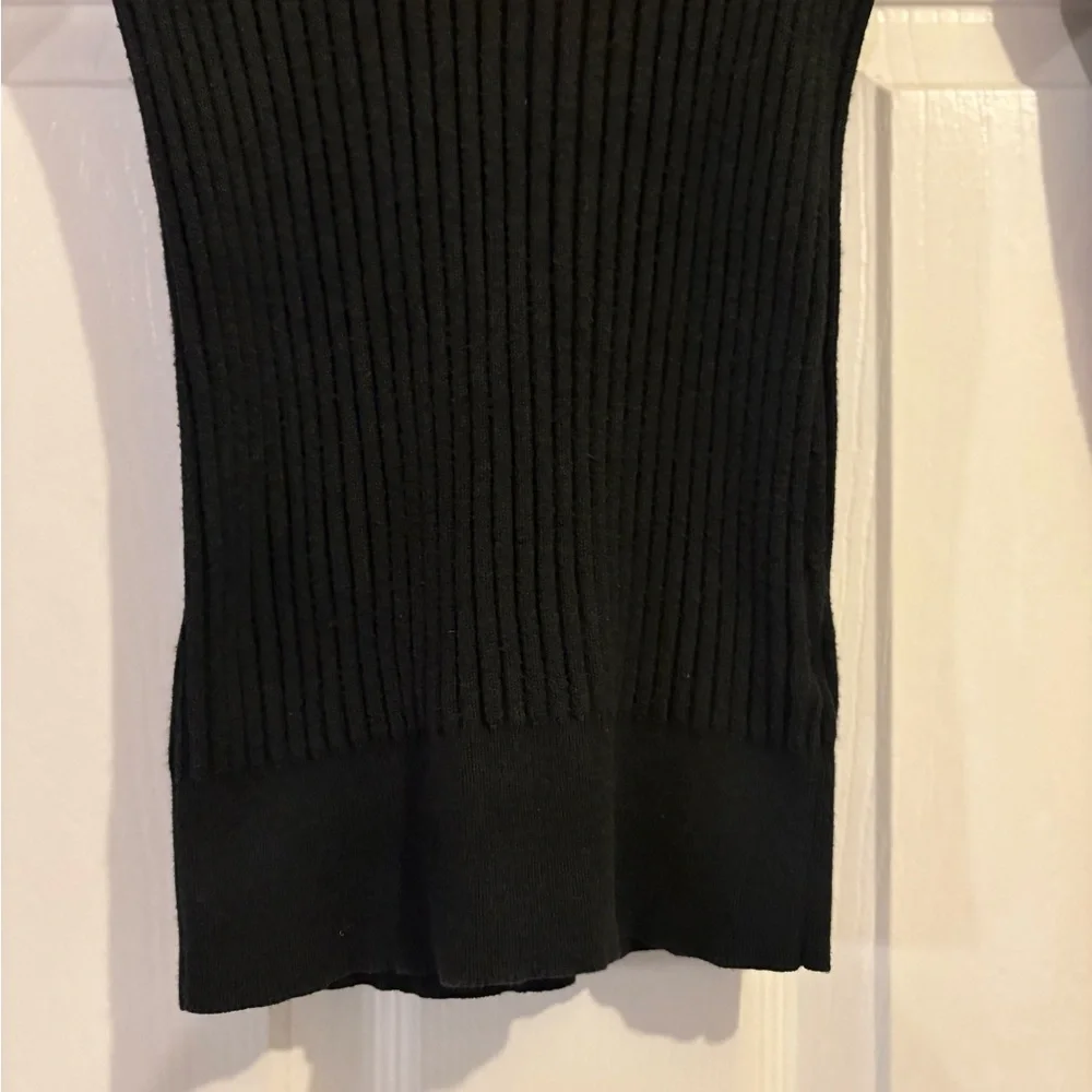 Victoria's Secret Black Ribbed Sweater